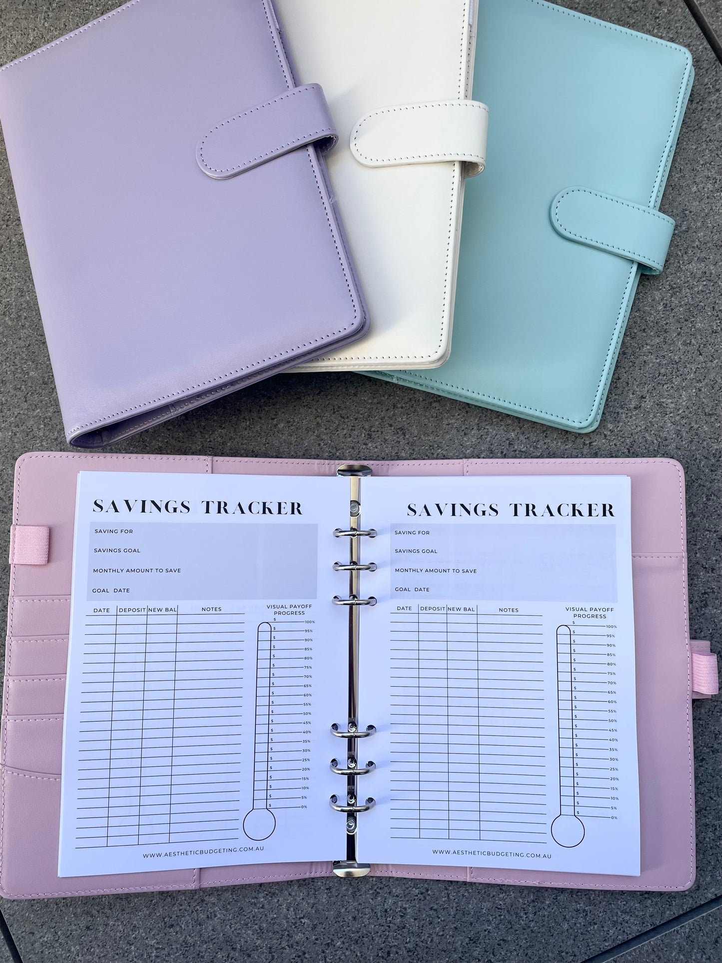 Inserts Only - Budget Planner Ultimate (includes Savings Challenges)