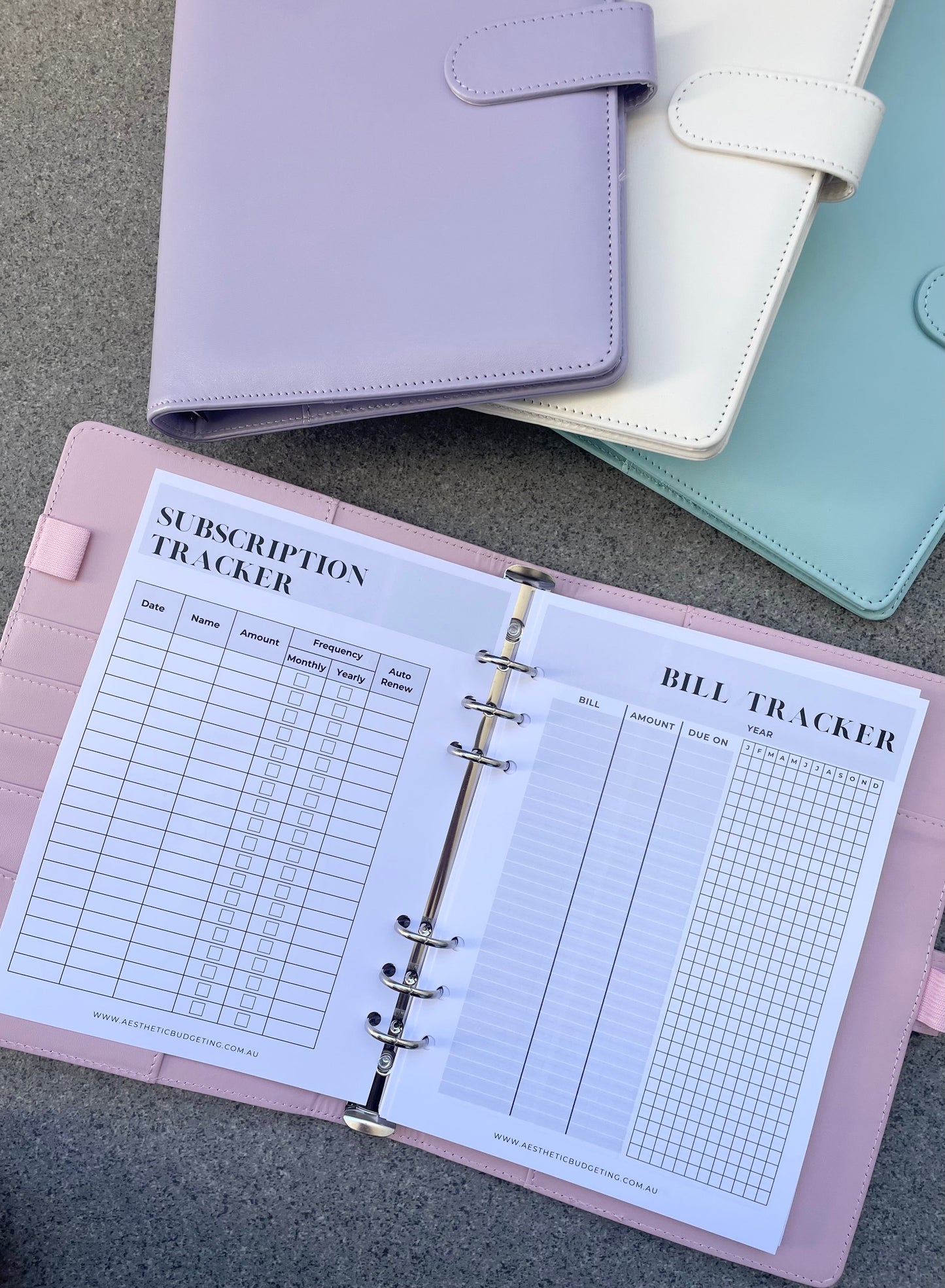 Inserts Only - Budget Planner Ultimate (includes Savings Challenges)