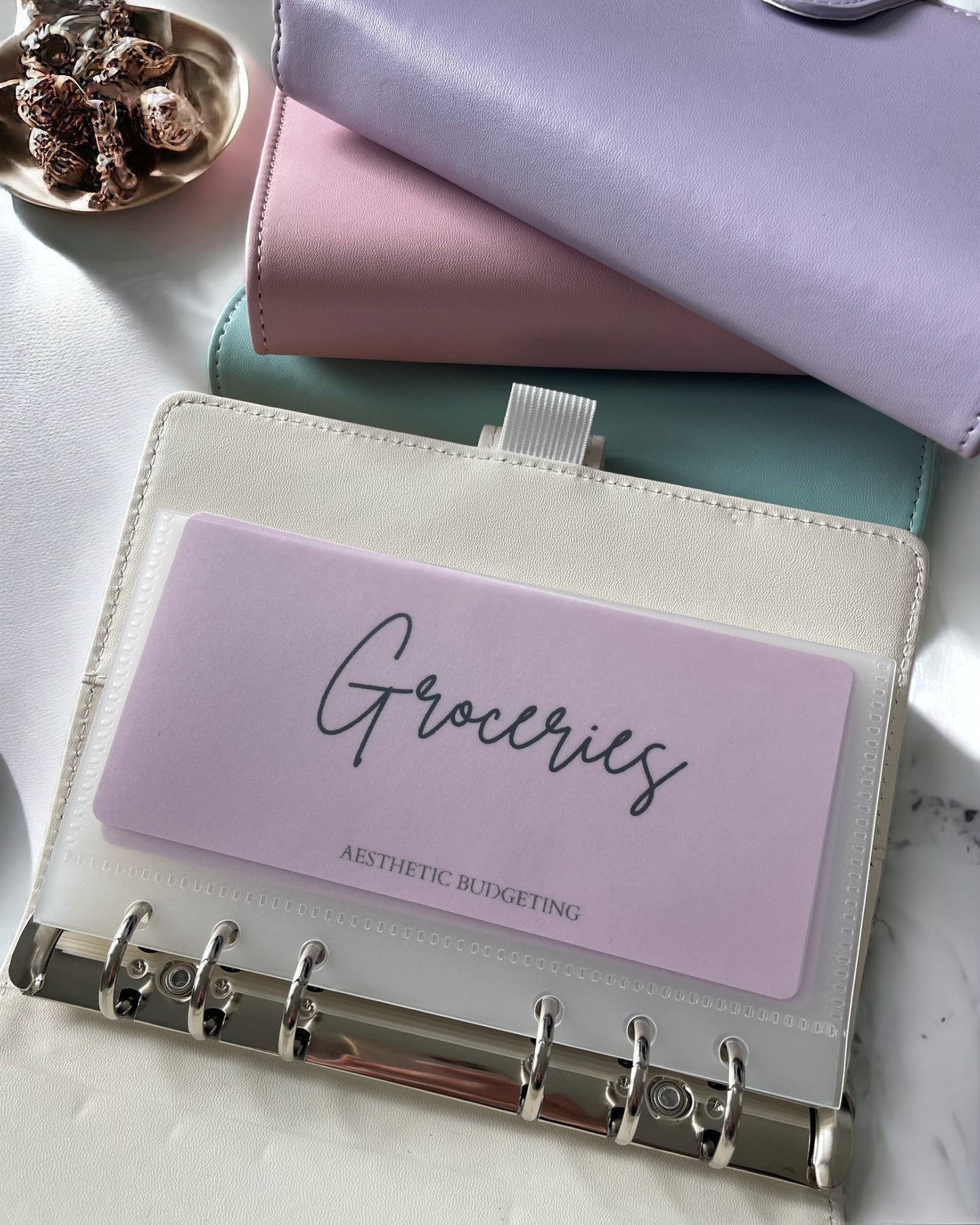 Customised Cash Envelopes - Lilac